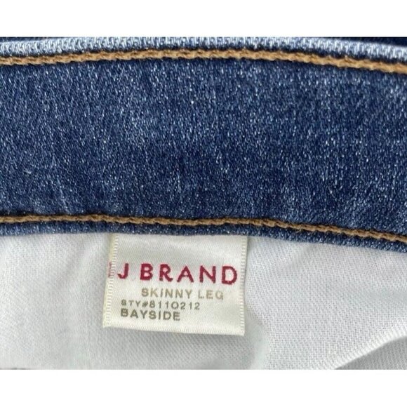 J Brand Women’s Skinny Leg Bayside Wash Size 31 Stretch, Normcore - Picture 4 of 11